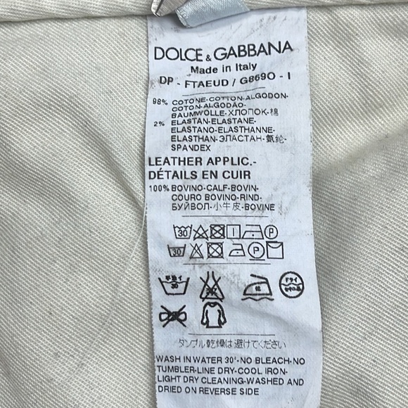 Dolce & Gabbana Denim Pretty Ripped Distressed Ankle Skinny Jeans 40/4 - Picture 11 of 12